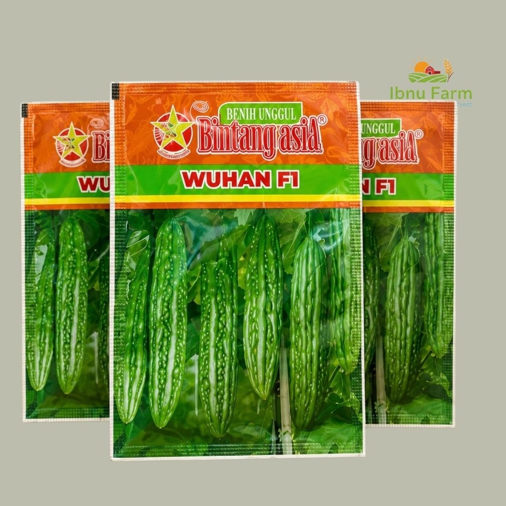 Benih PARE WUHAN F1 Kemasan 10 Gram Bintang Asia