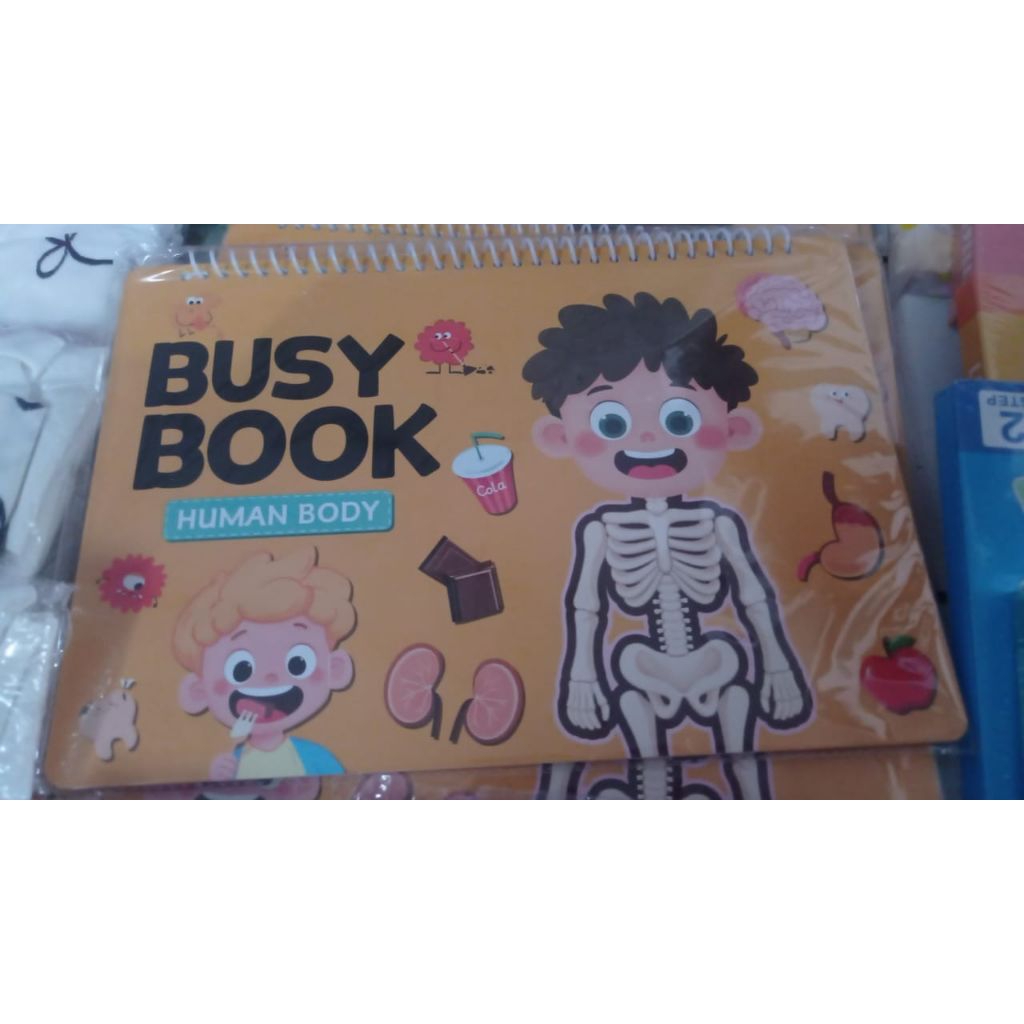 busy book human body