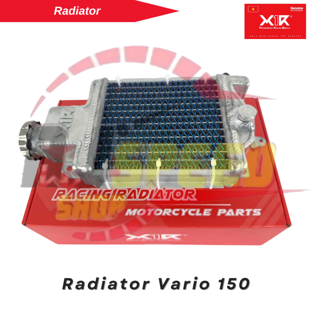 X1R X-WHEEL Racing Radiator Full Aluminium Vario 150 Original by X1R Vietnam