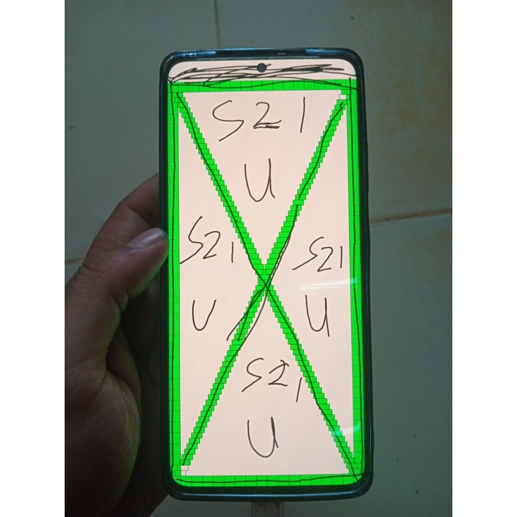 LCD SAMSUNG S21 ULTRA COPOTAN NO MINUS