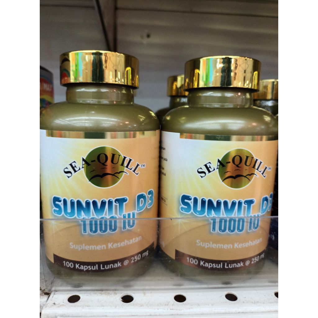 Sea Quill Sunvit D3 1000iu isi 100 softgel