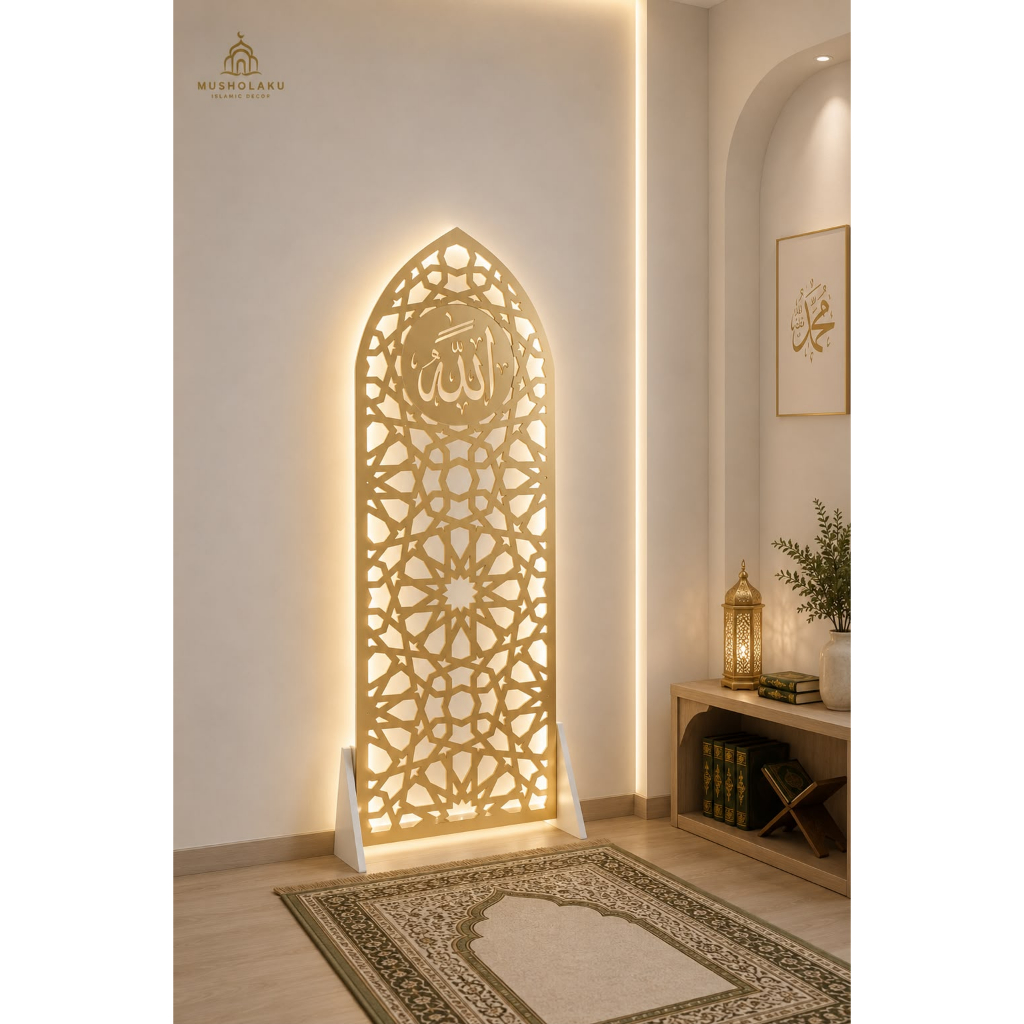 Mihrab Standing Arah Kiblat Sholat | Ali Standing Mihrab