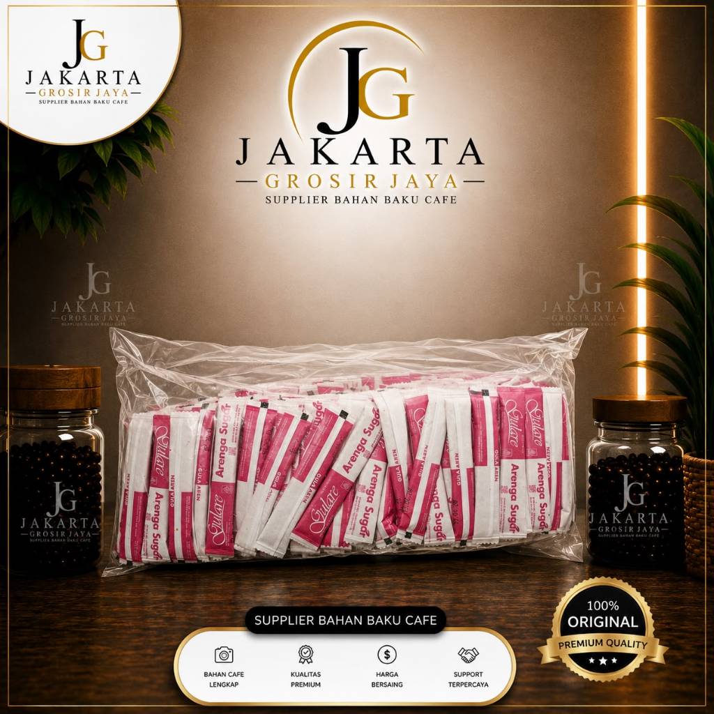 Gulare Gula Aren Bubuk Sachet 7 Gr - Gula Semut Sachet Gulare 7 Gr