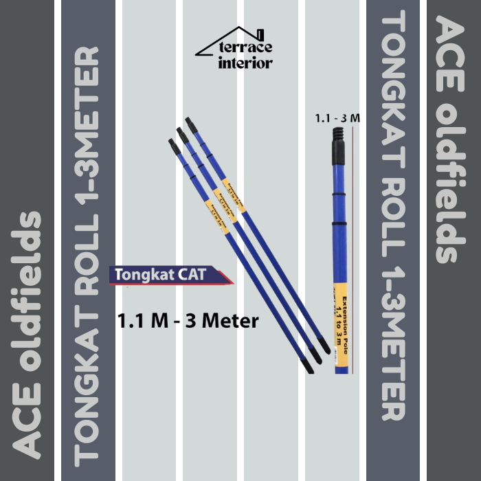 Tongkat Roll Cat / Extension Pole Ace Oldfields