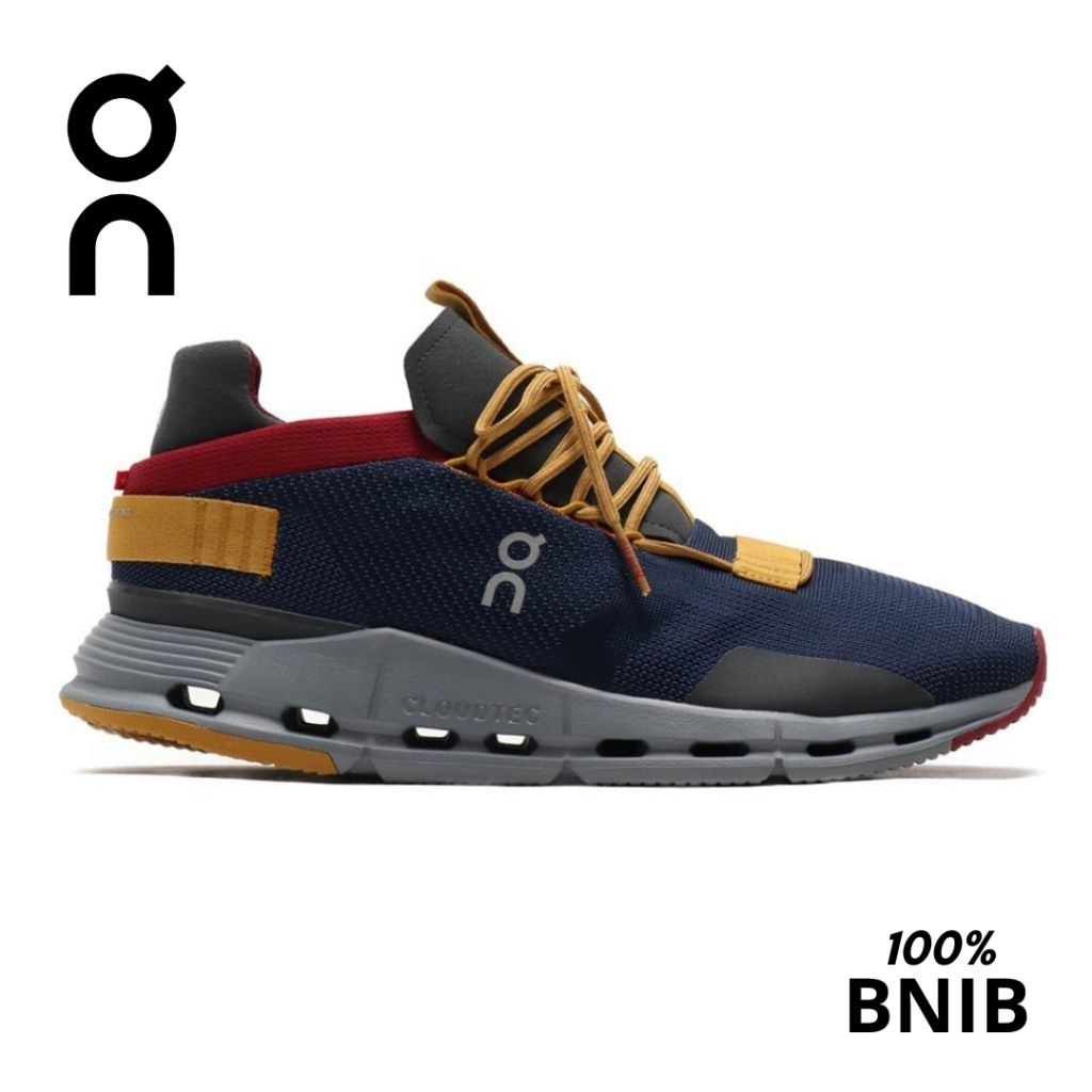 Sepatu Running On Cloudnova Denim Ruby