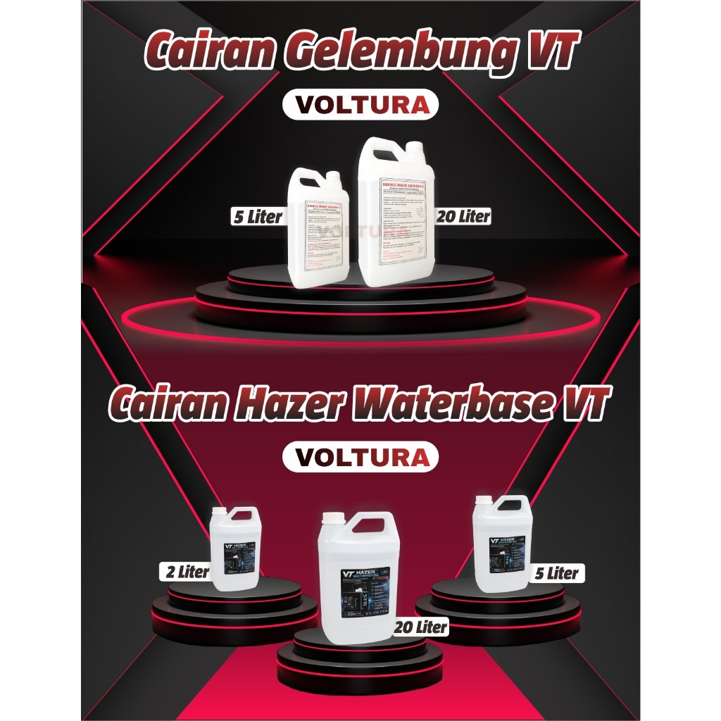 Cairan Gelembung Voltura / Panggung Lighting