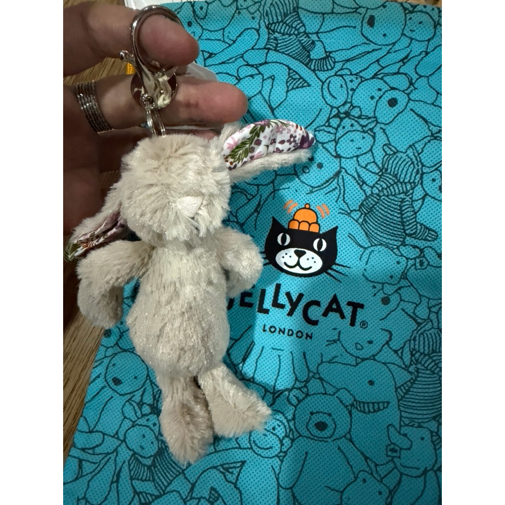 jelly cat bagcharm
