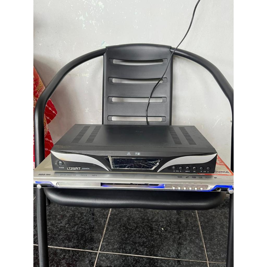 Receiver Parabola TV dan DVD