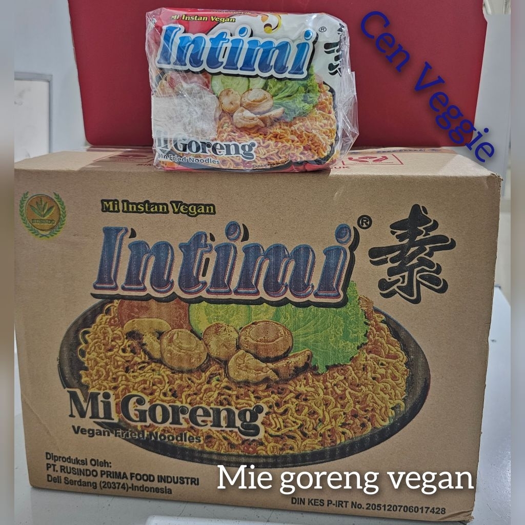 mie Intimi goreng vegan