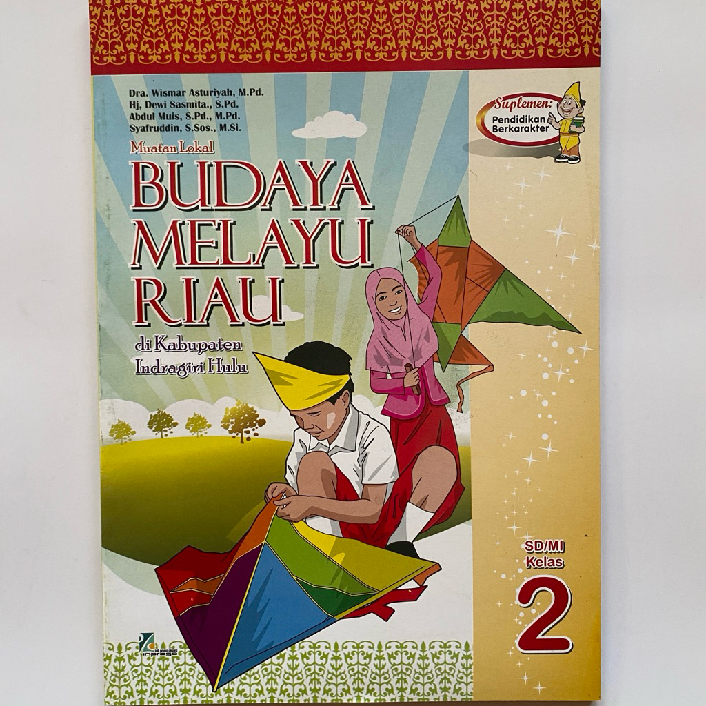 Buku BMR Inprasa Kelas 2 Untuk Inhu | Budaya Melayu Riau di Indragiri Hulu Untuk SD/MI Kelas 2