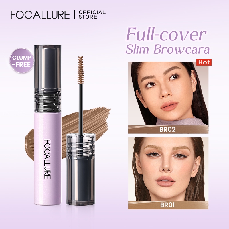 FOCALLURE Full-cover Slim Browcara Longlasting Eyebrows Mascara