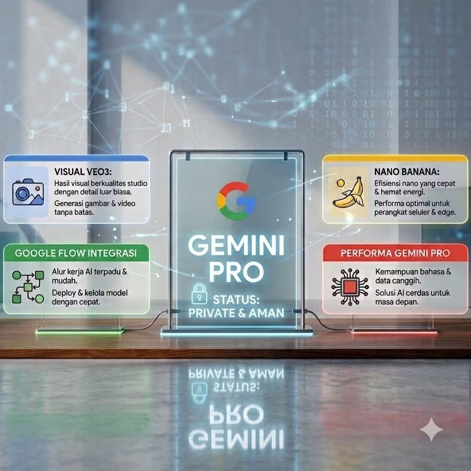 Gemini Pro/flow Private (1000 flow private+5tb Gdrive+veo 3)