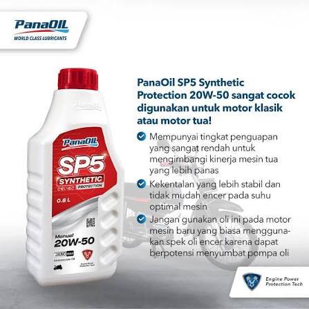 PANAOIL SP5 20W-50 SYNTHETIC 100% ORIGINAL