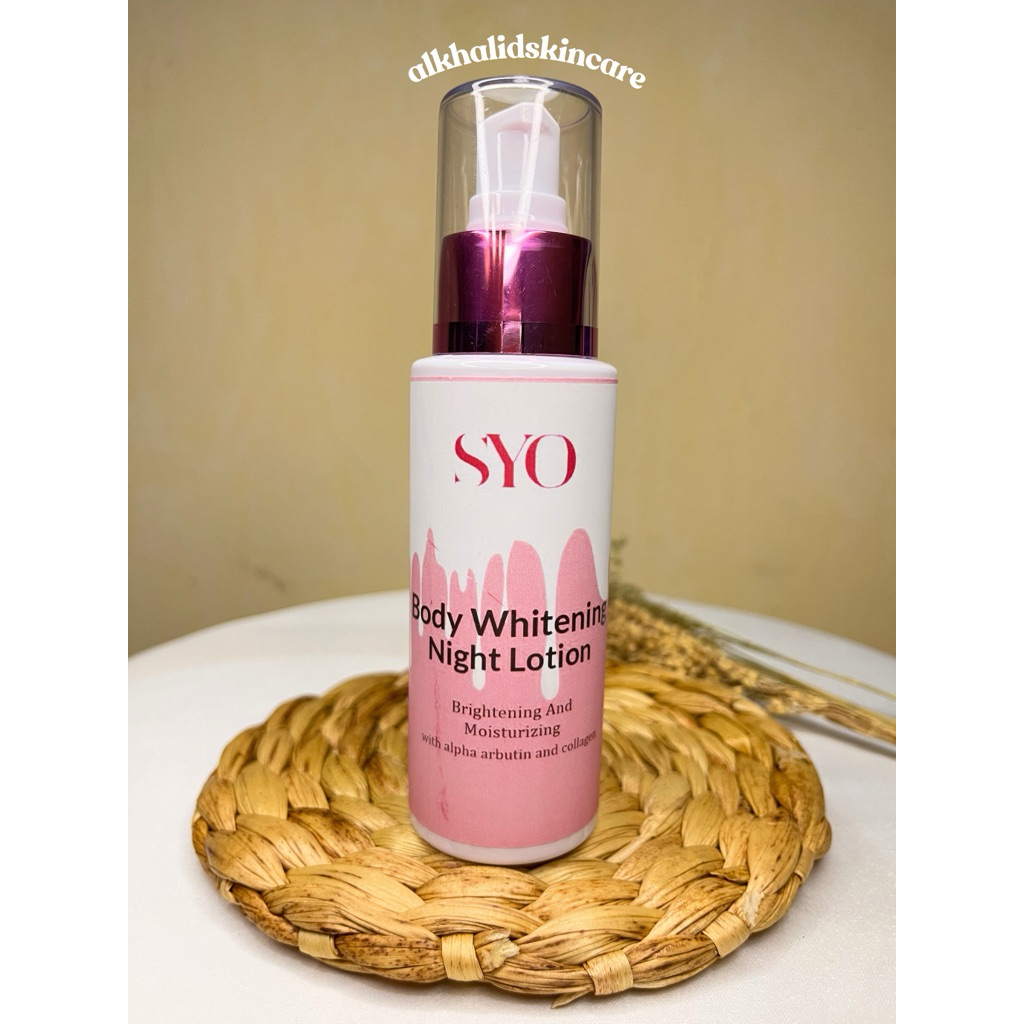 [SUYO] Night Lotion Extra Whitening | HB Pemutih | Night Lotion