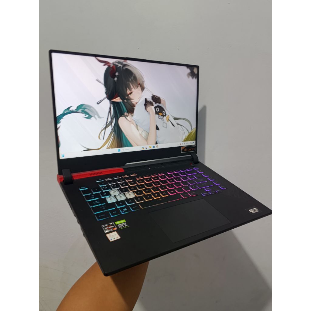 Laptop Asus ROG G513QC Ryzen 7-5800H RTX3050 4GB Ram 16GB