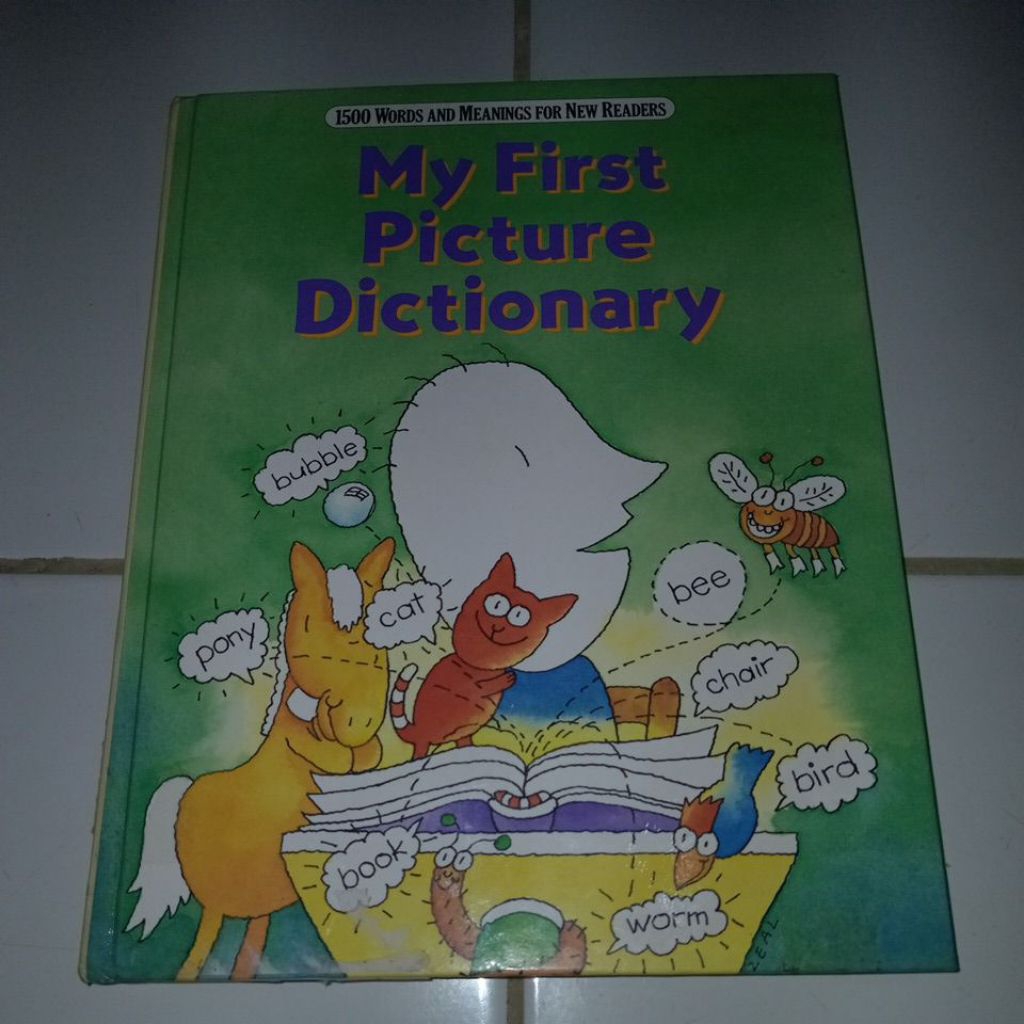buku my first picture dictionary