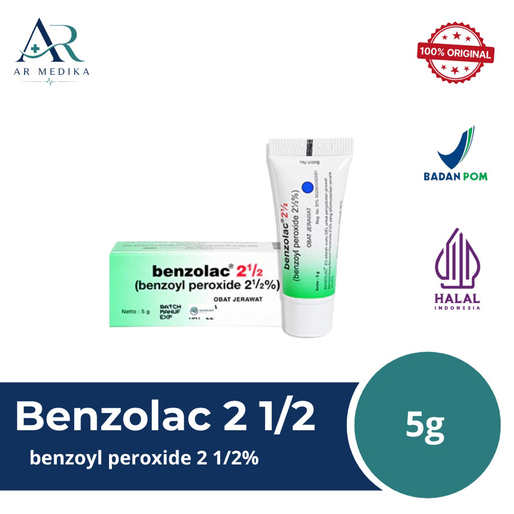 Benzolac 2,5% benzolac 5%