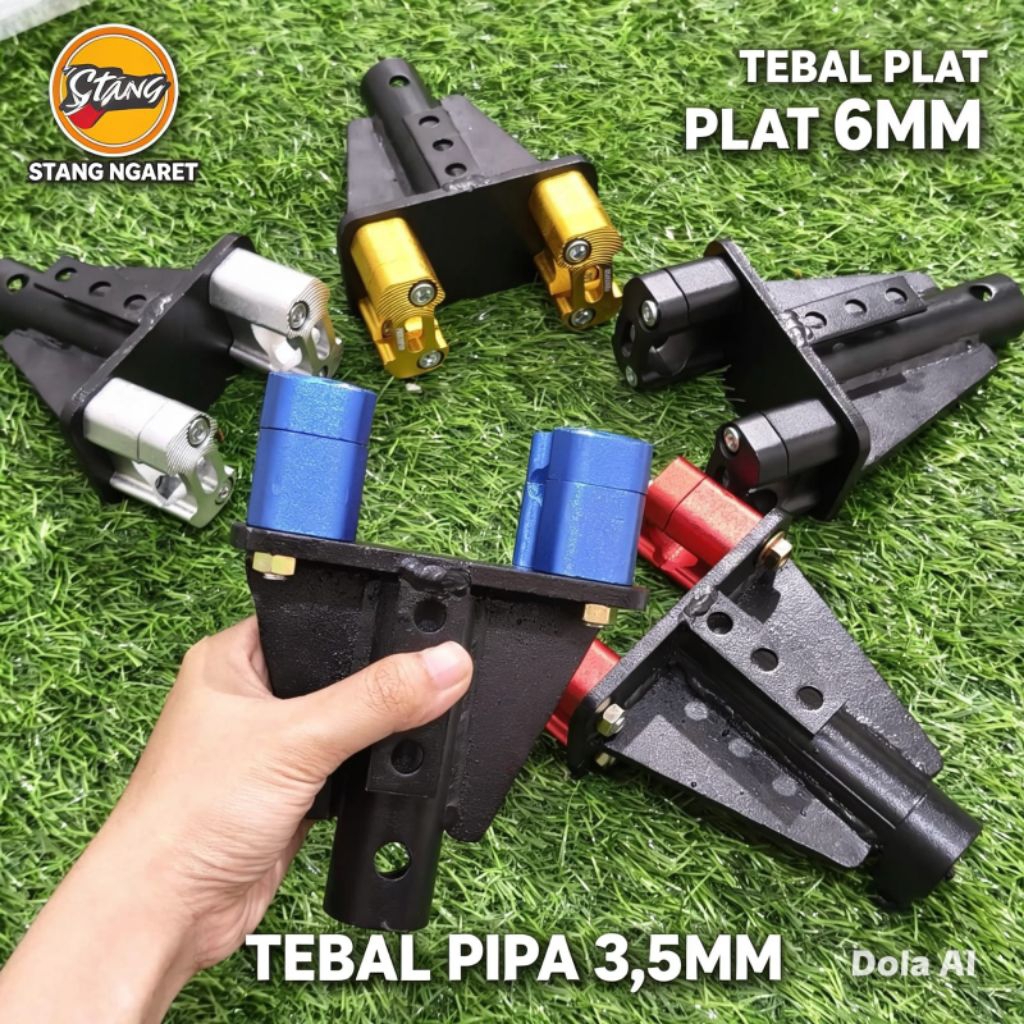 Dudukan Pangkon Stang RBT Semua Motor Tebal 6MM PNP Supra Revo Jupiter Vega Smash Bebek Metik