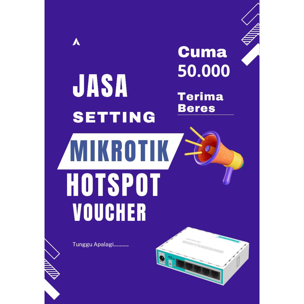 Jasa setting mikrotik | Setting mikrotik voucher | Mikhmon online
