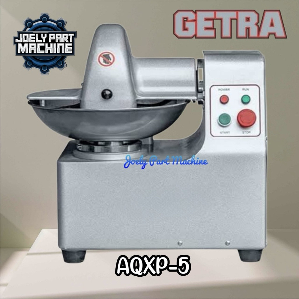 Mesin Pengaduk/Penggiling Adonan Bakso Bowl Cutter AQXP-5 GETRA