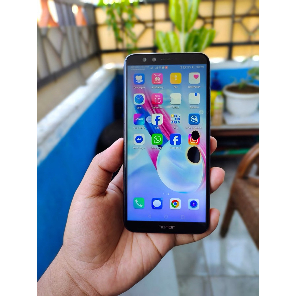 Honor 9 Lite Ram 3/32 Handphone Android Second Normal Siap Pakai