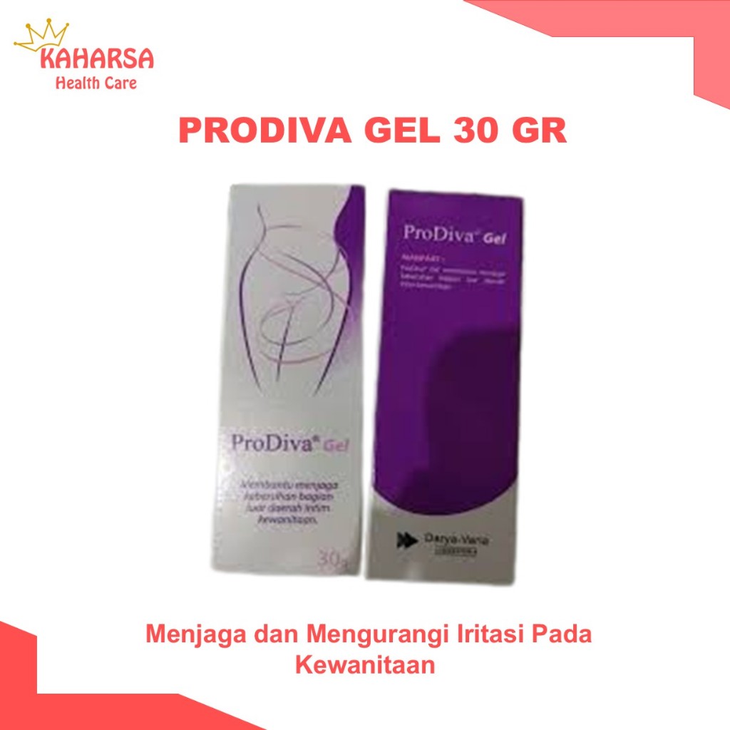 PRODIVA GEL 30 GR Menjaga dan Mengurangi Iritasi Pada Kewanitaan
