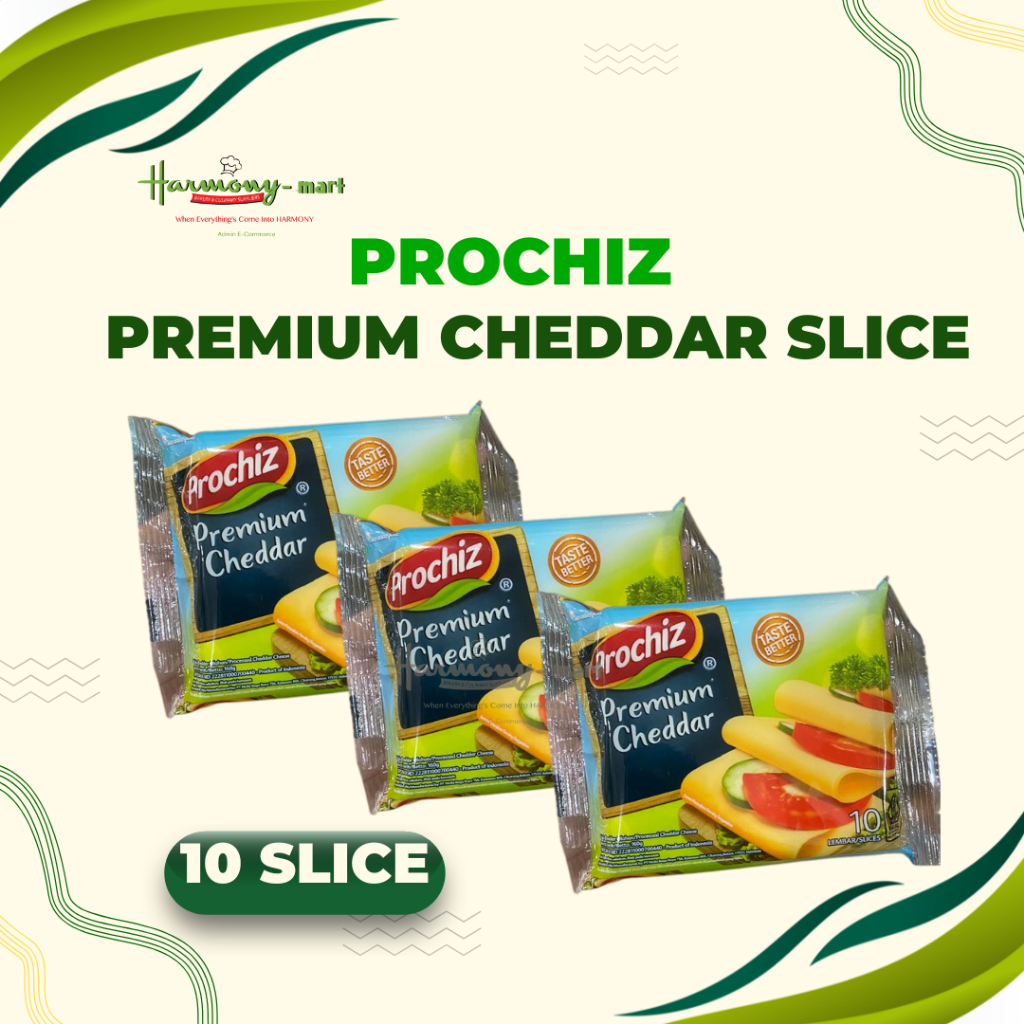 Prochiz Premium Cheddar Slice - 10  Slice