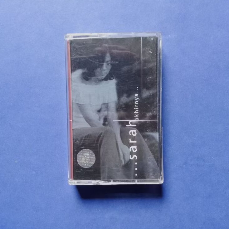 Kaset Pita Sarah Album Akhirnya Prod PT Musica Studio's