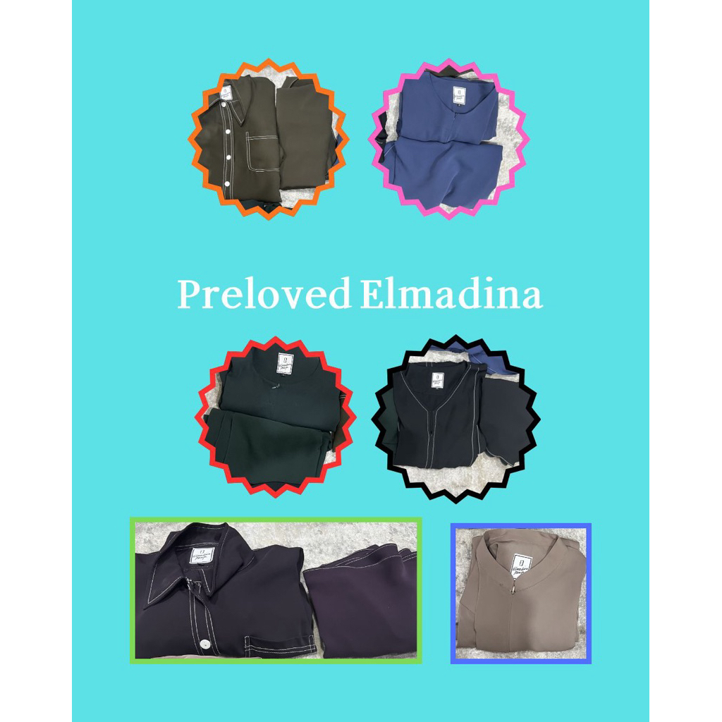 PRELOVED Elmadina CEK DESKRIPSI Kemejabaya, FK AM, FK Huda