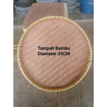 Tampah Bambu Jumbo Tempat Nasi Tumpeng Jajanan Pasar