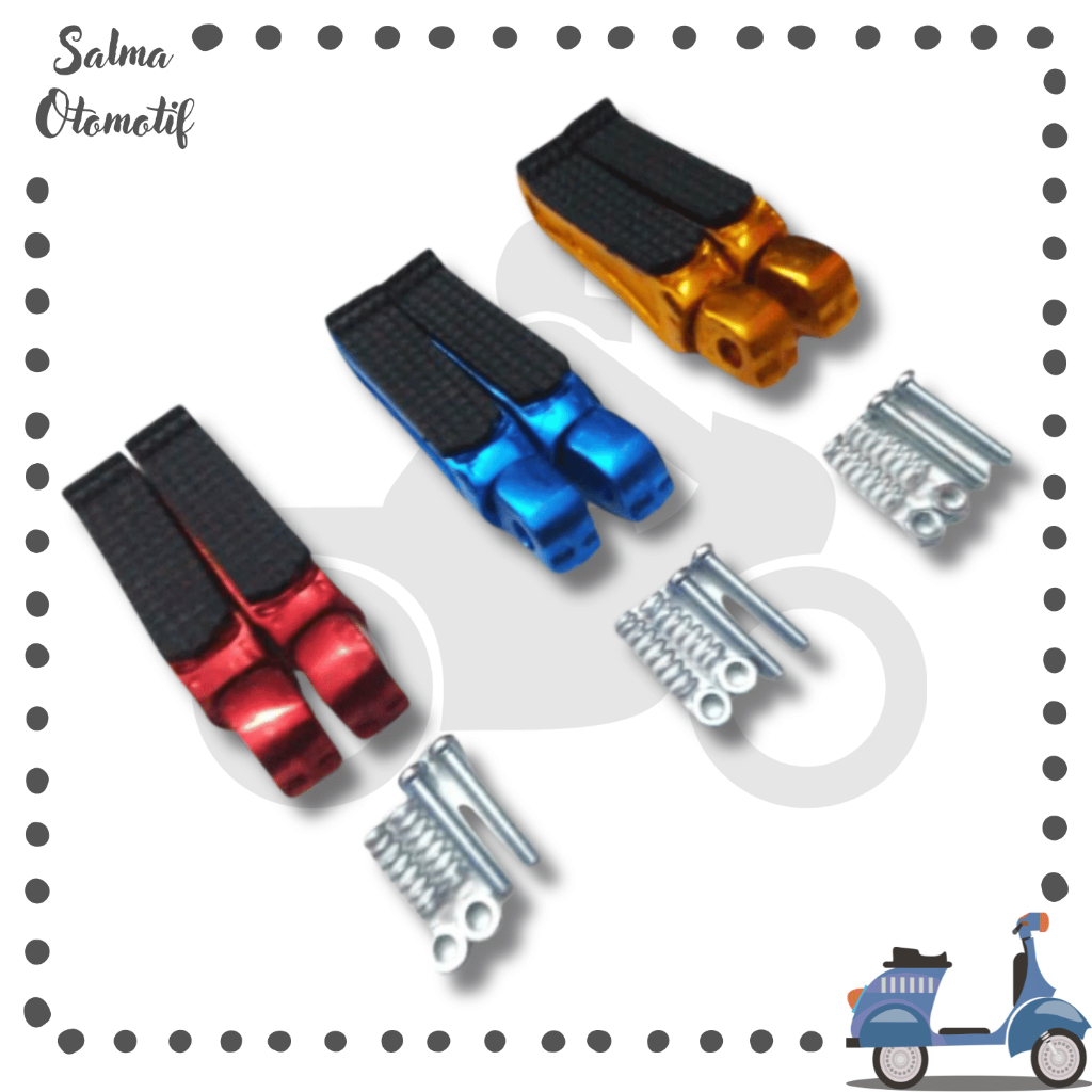 ( Variasi Universal / Jupiter Z ) Step Postep Bostep Footstep Power Pijakan Kaki Belakang Jupiter Z 