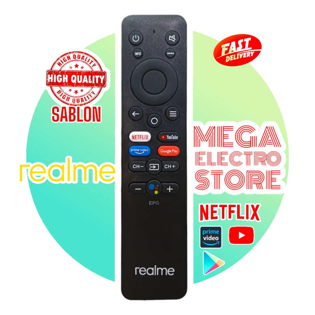 REMOTE REALME TV SMART / ANDROID TV