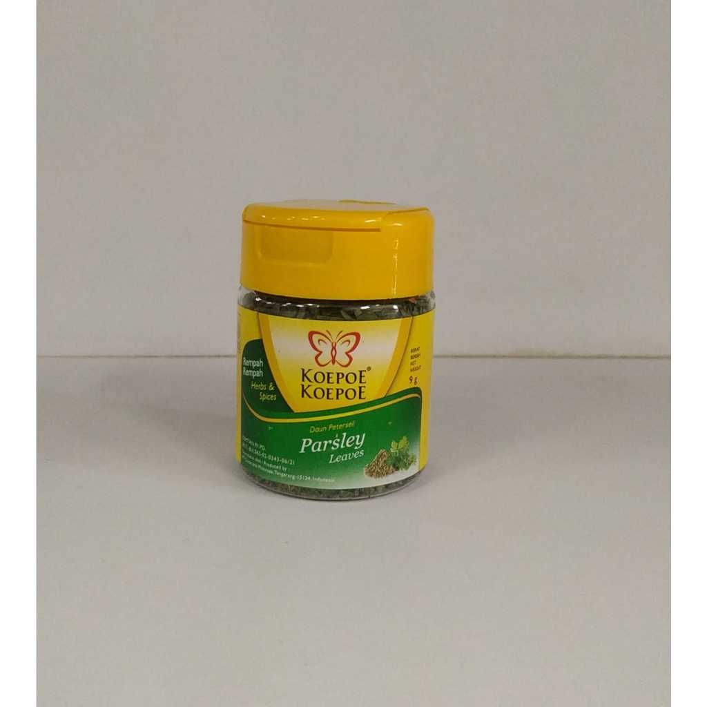 Koepoe Koepoe 9 gr Dried PARSLEY Leaves / Daun Peterseli Kering