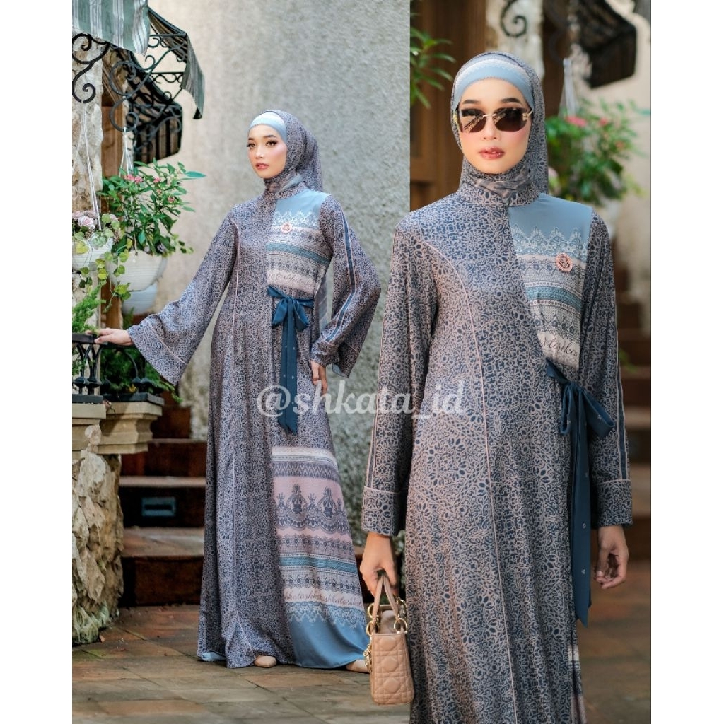 Premium Adalie series by shkata gamis kerudung
