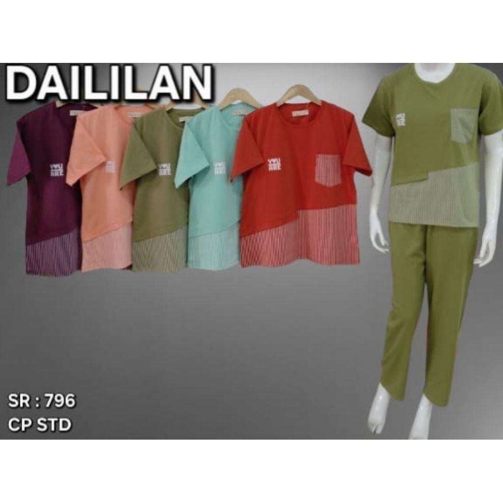 DAILILAN - CP DAILILAN STANDAR / SETELAN DAILILAN / PIYAMA DAILILAN LD 110