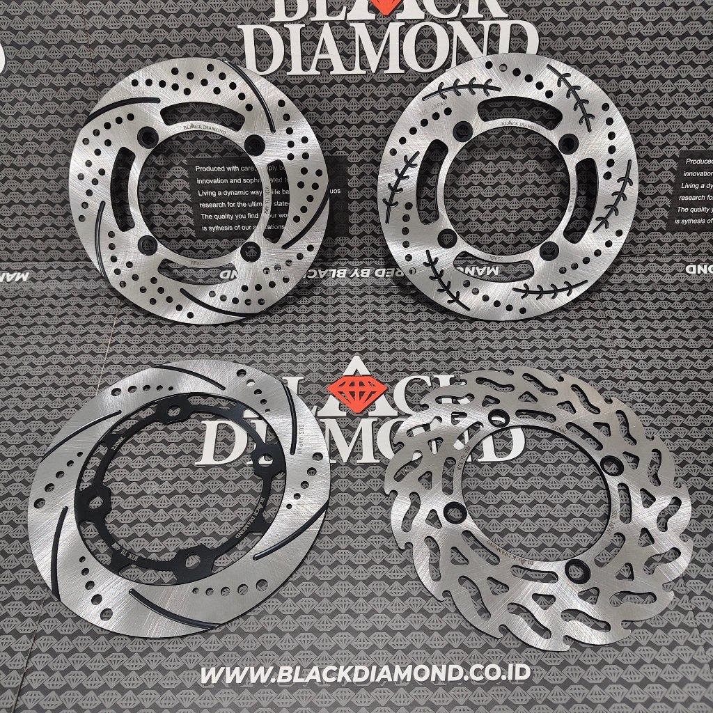 Disc Piringan Cakram Belakang PCX 160/PCX 150/ADV 160/ADV 150/Stylo 160 ABS/Vario160 ABS Blackdiamnd