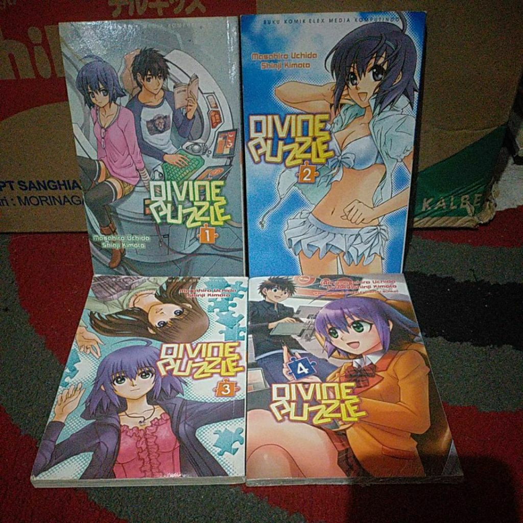 Komik Divine Puzzle by Masahiro Uchida