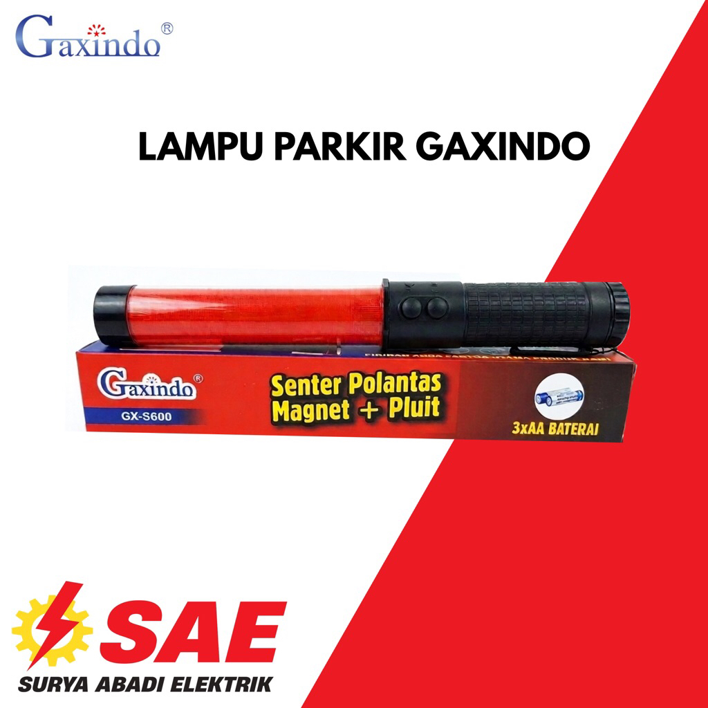 Lampu  Polisi / Lampu Parkir Gaxindo Senter Polisi Gagang S900 Alat Senter Parkir Security