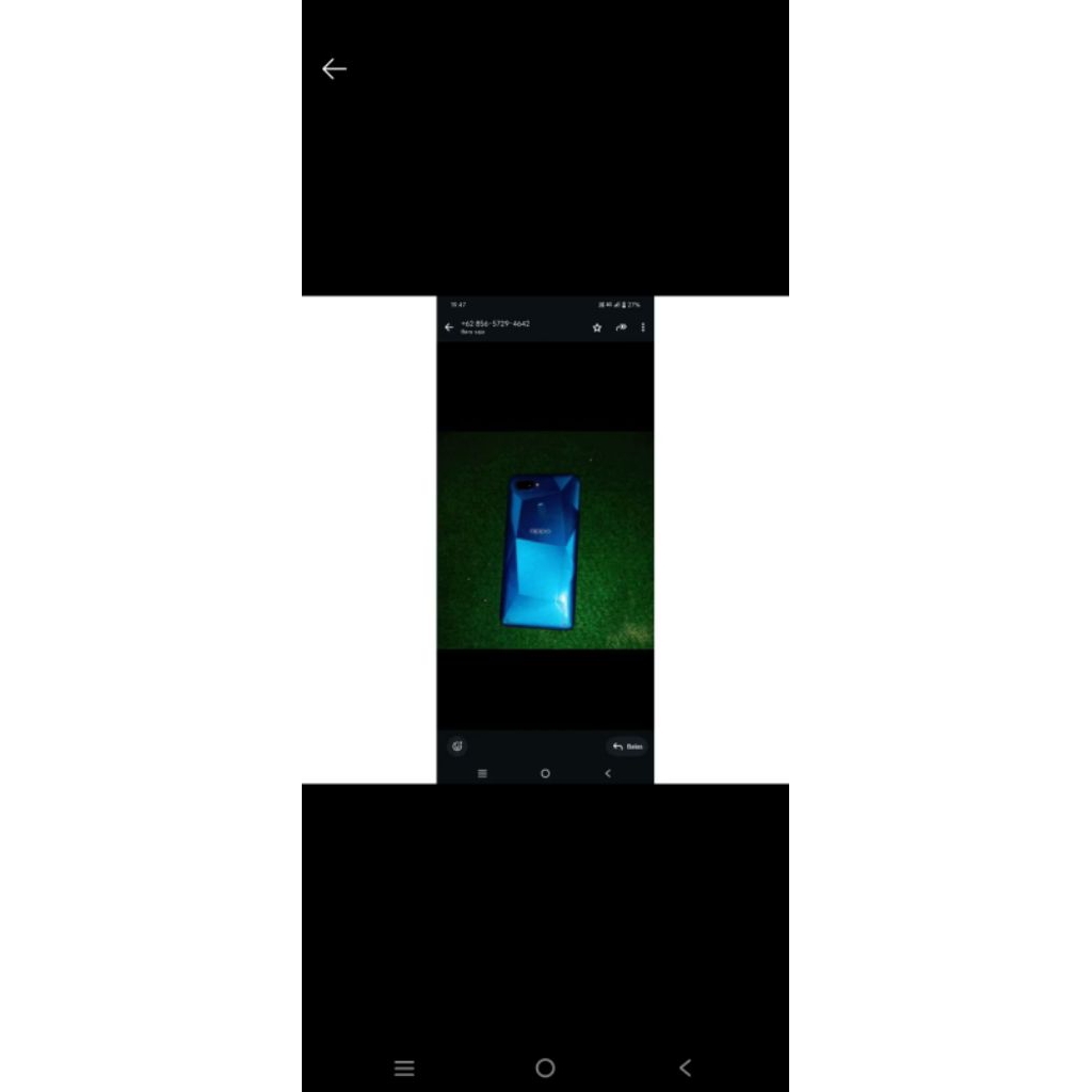 oppo a12 minus lcd mesin normal dan ori