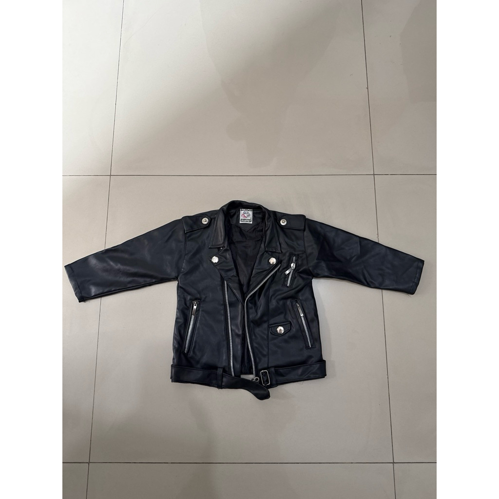 PRELOVED - Jaket anak laki laki faux leather