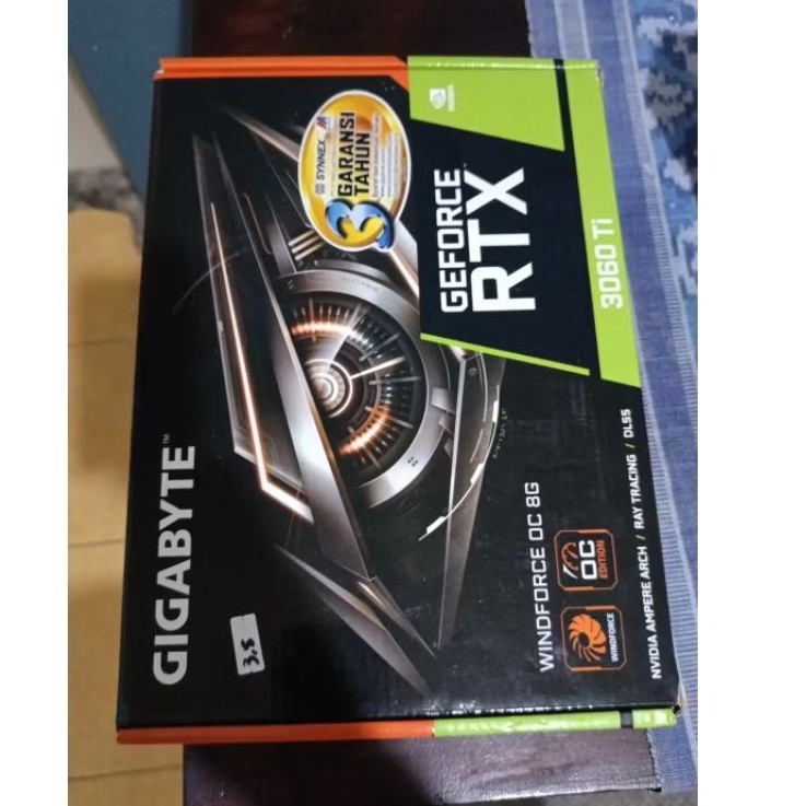 Gigabyte RTX3060 Ti 8GB