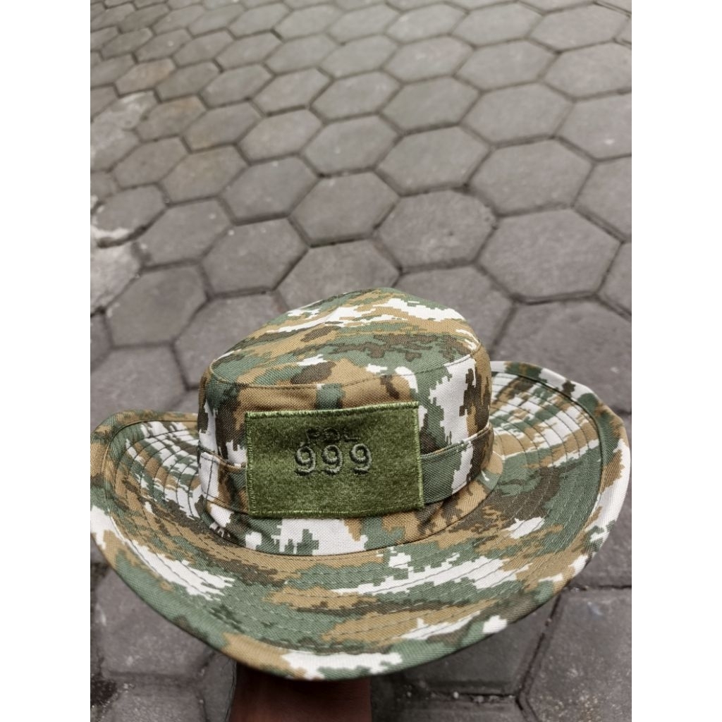 TOPI RIMBA VELBET SAGE GREEN 999 ALL SIZE KAWAT