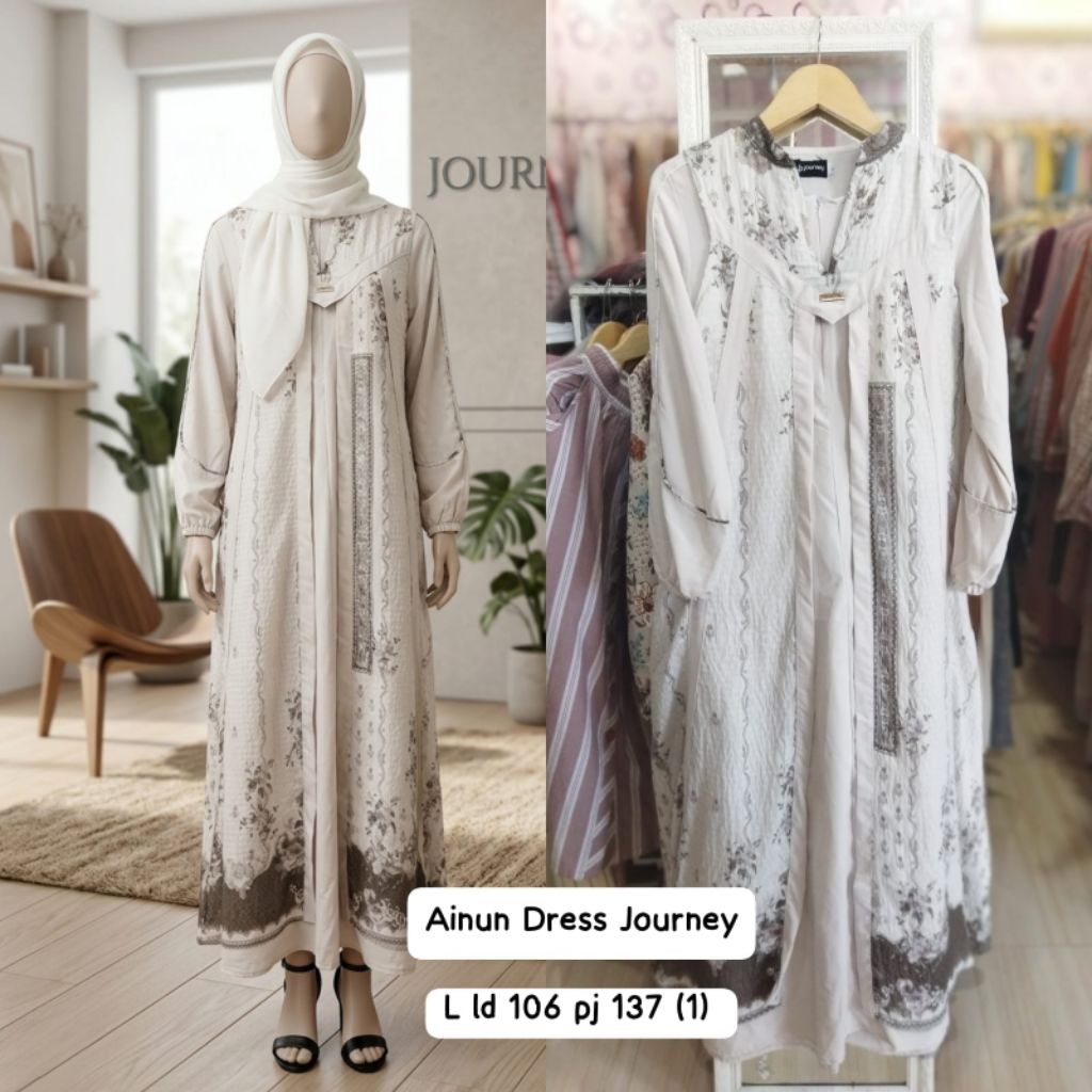 promo dress journey stok satuan