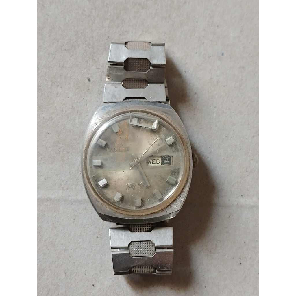 (Bahan) jam tangan Nelson autometik mati