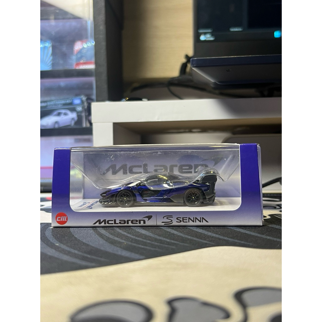 Cm Model Mclaren senna blue