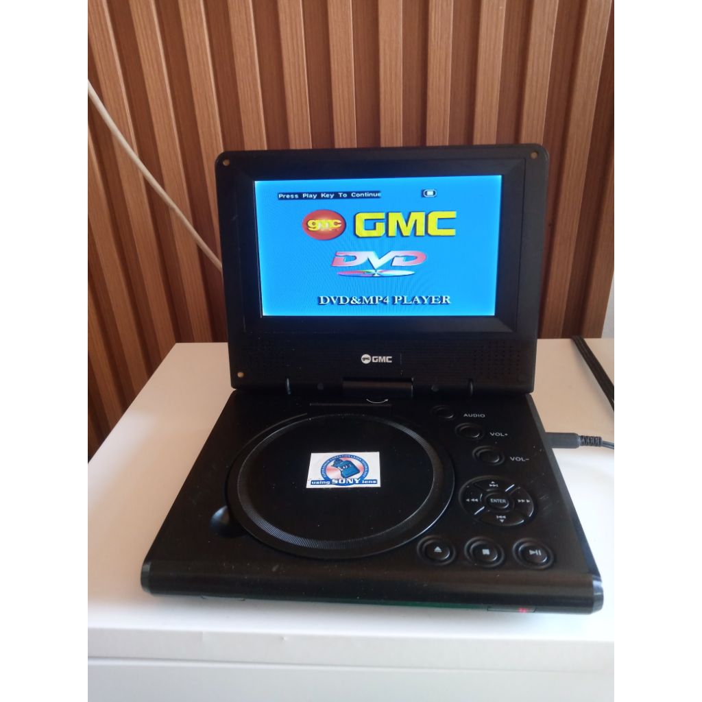 DVD PORTABLE GMC TV GAME SIAP PAKAI