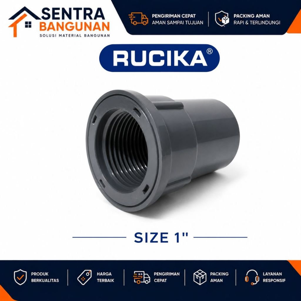 SDD 1'' AW RCUIKA /Sock Drat Dalam AW 1'' Rucika (SDD)