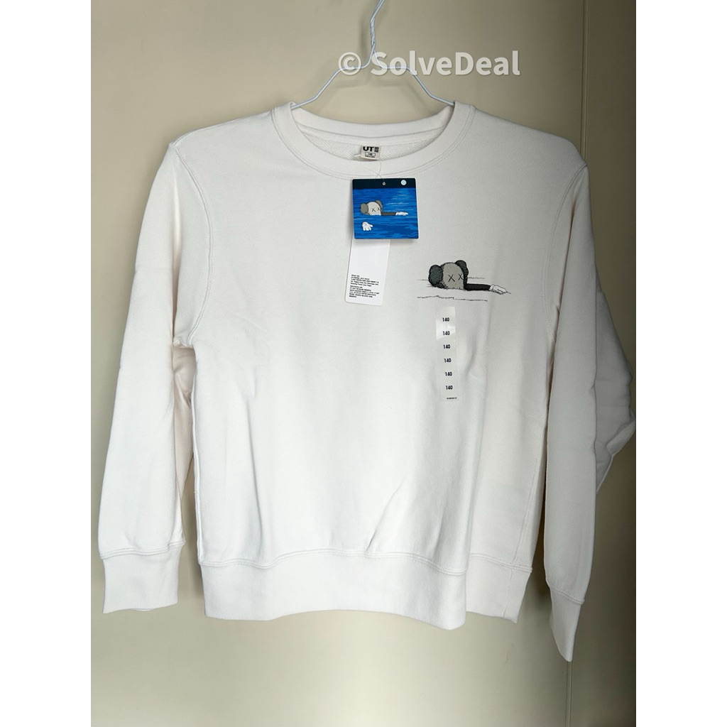 Sweater Uniqlo Kaws Longsleeve Sweatshirt Off White Kids Original