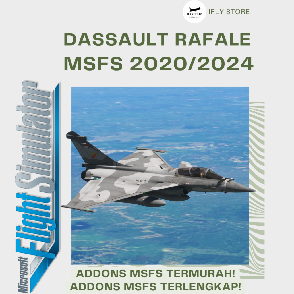 Dassault Rafale MSFS 2020/2024 Flight Simulator