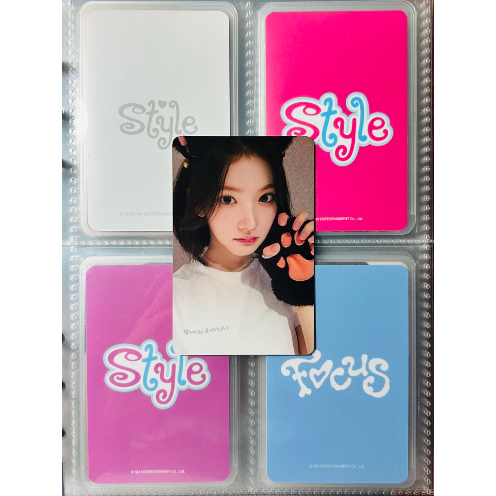 jiwoo photocard official style era